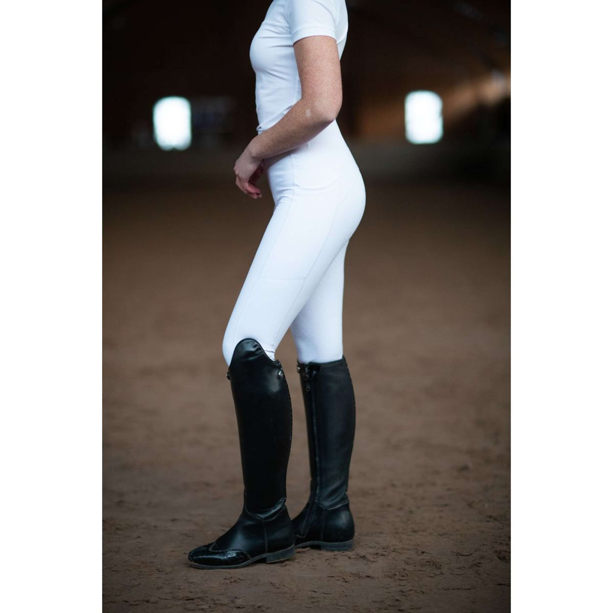 Equestrian Stockholm Legging de Equitación Movement Dressage Blanco