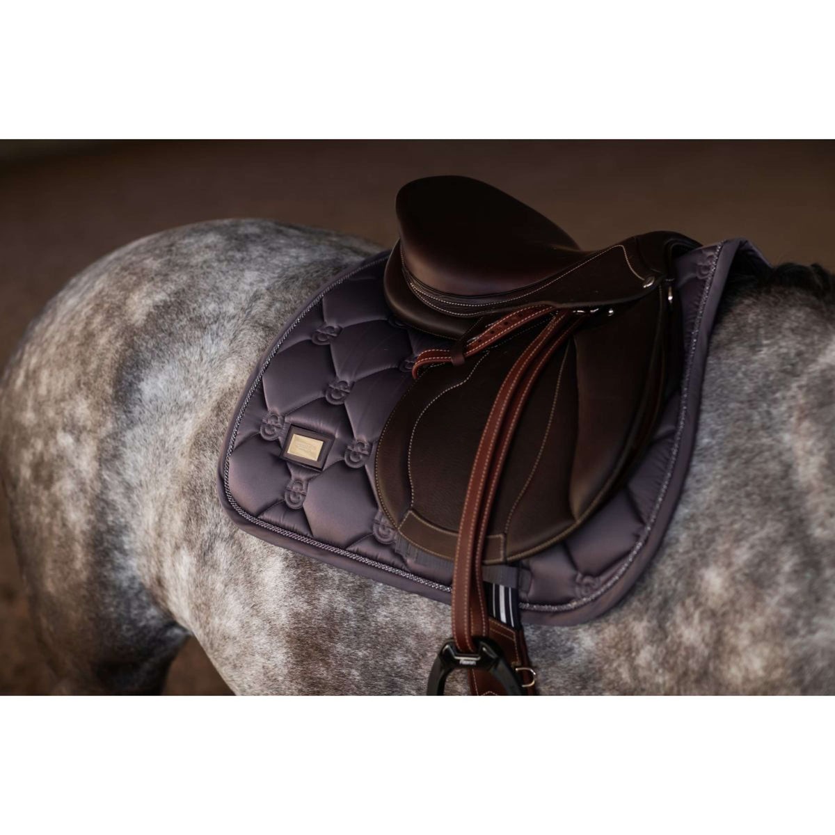 Equestrian Stockholm Mantilla saltando Dark Violet