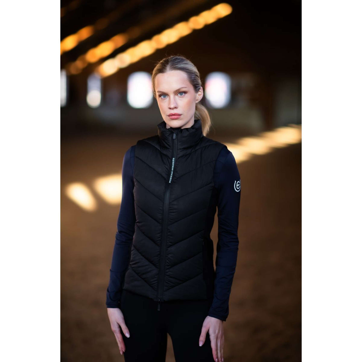 Equestrian Stockholm Chaleco Versatile Negro