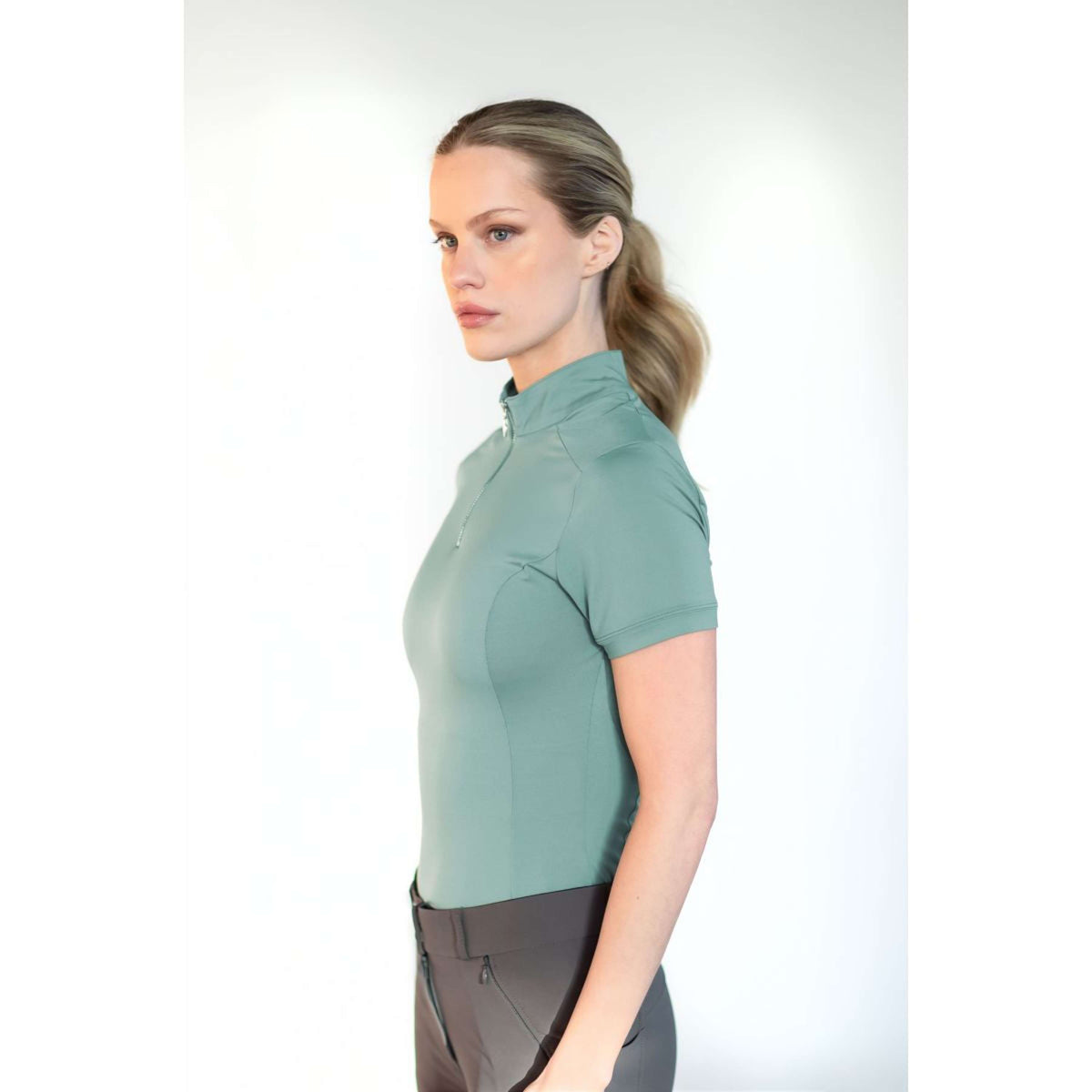 Equestrian Stockholm Shirt UV Protection Mint Green