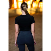 Equestrian Stockholm Shirt Dynamic Short Sleeve Negro