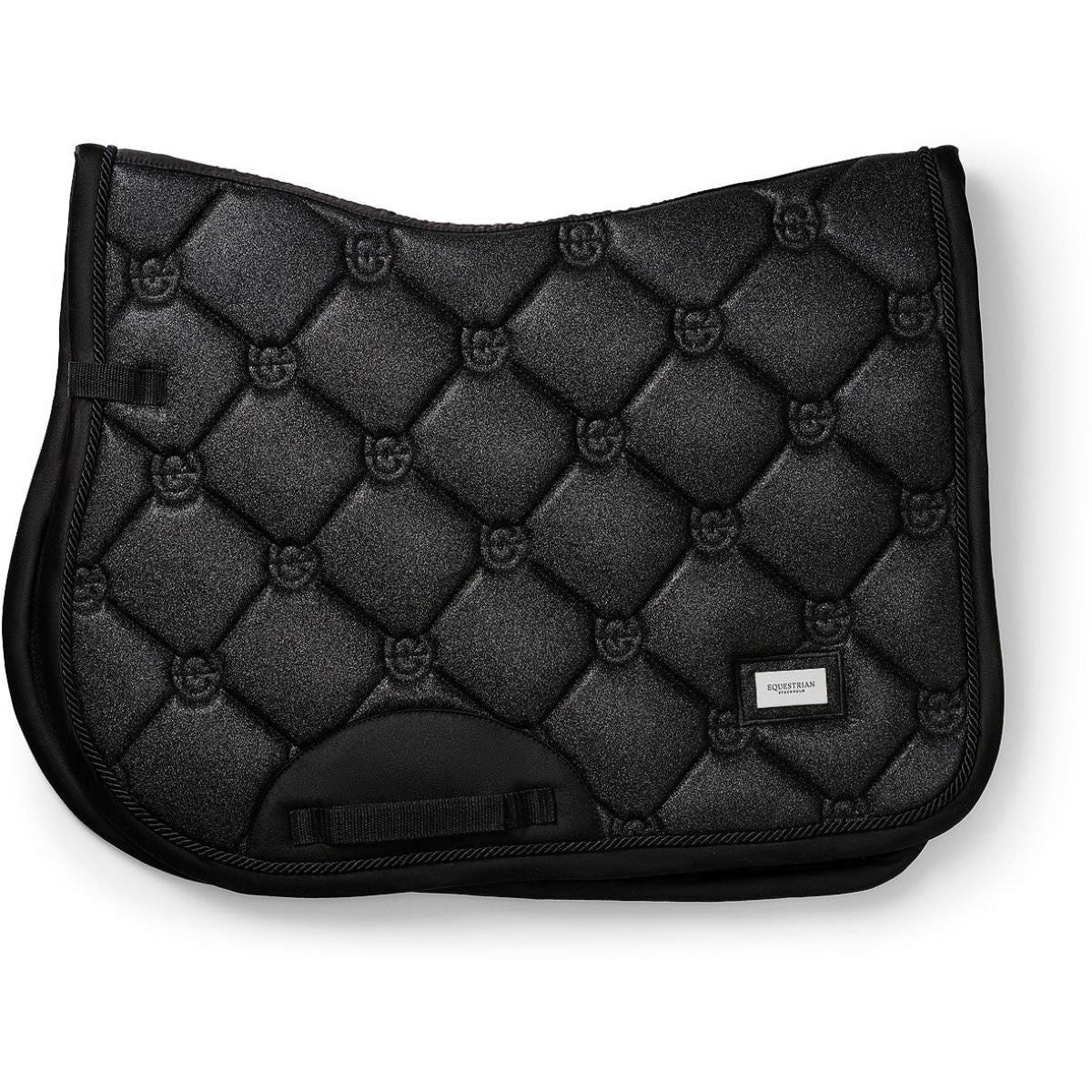 Equestrian Stockholm Mantilla saltando All Black Glimmer