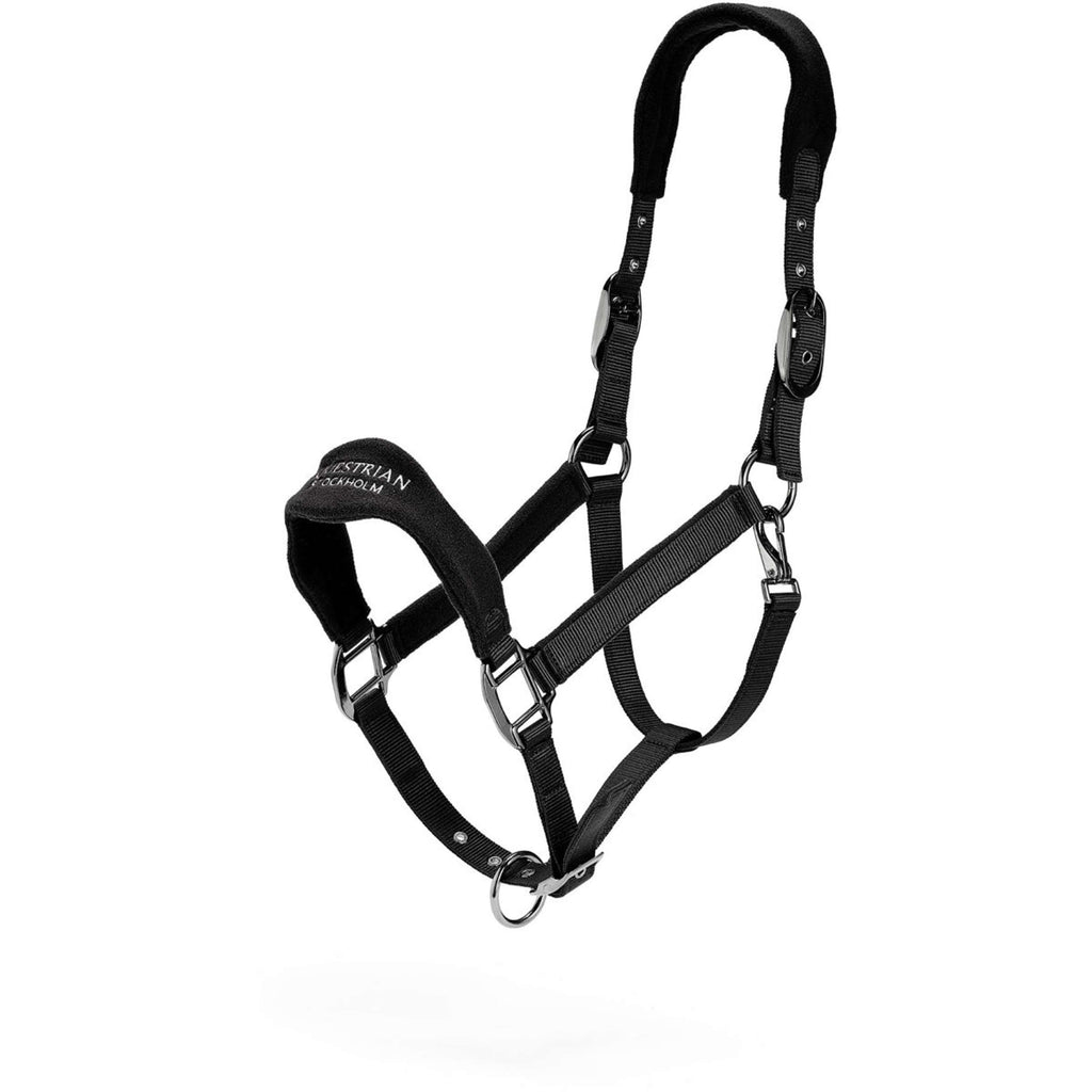 Equestrian Stockholm Cabestro Anatomic Fleece Negro