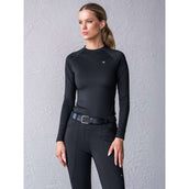 Equestrian Stockholm Legging de Equitación Premium Full Grip Negro