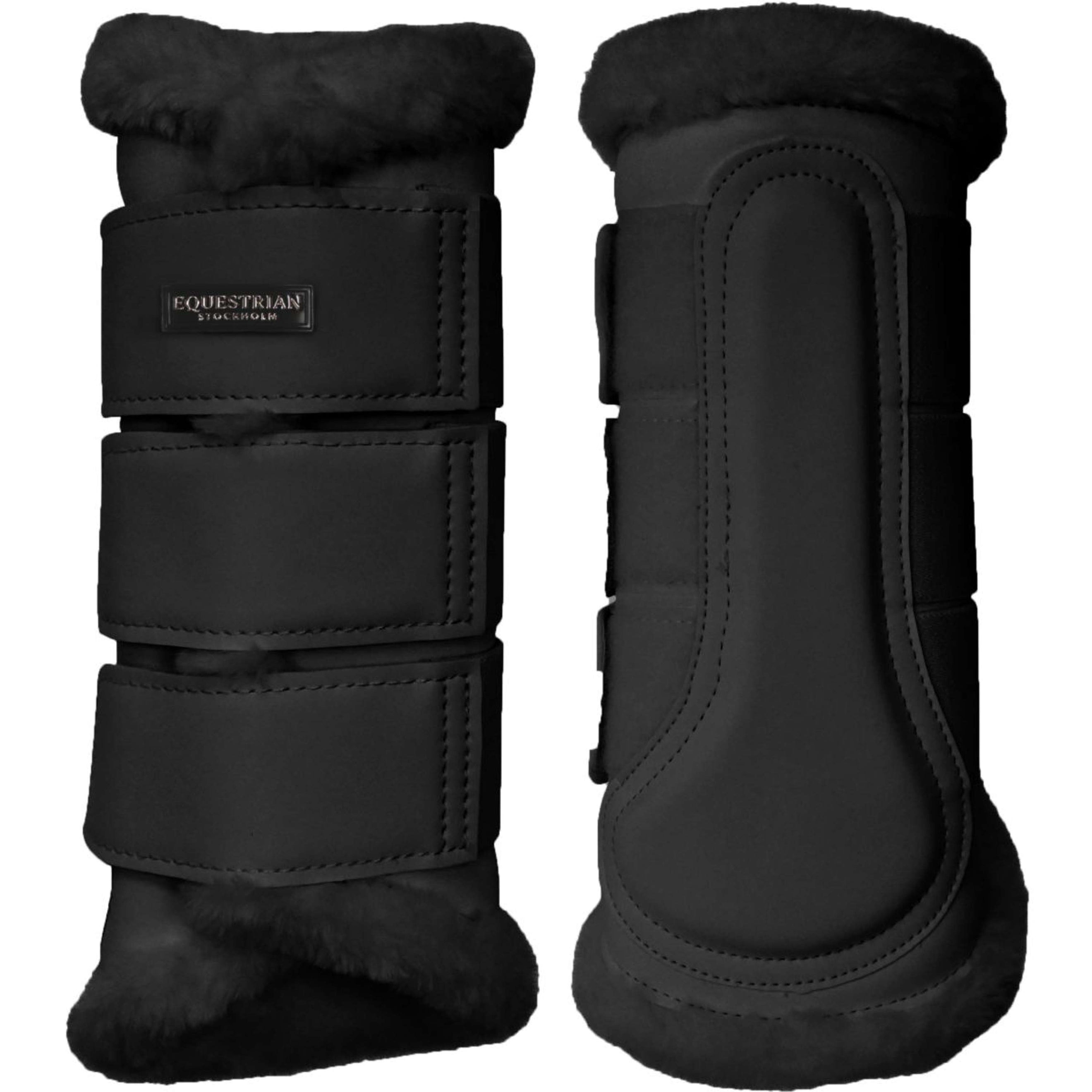 Equestrian Stockholm Protectores de piernas Negro Equestrian Stockholm Protectores de piernas Negro