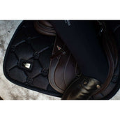Equestrian Stockholm Mantilla saltando All Black Glimmer
