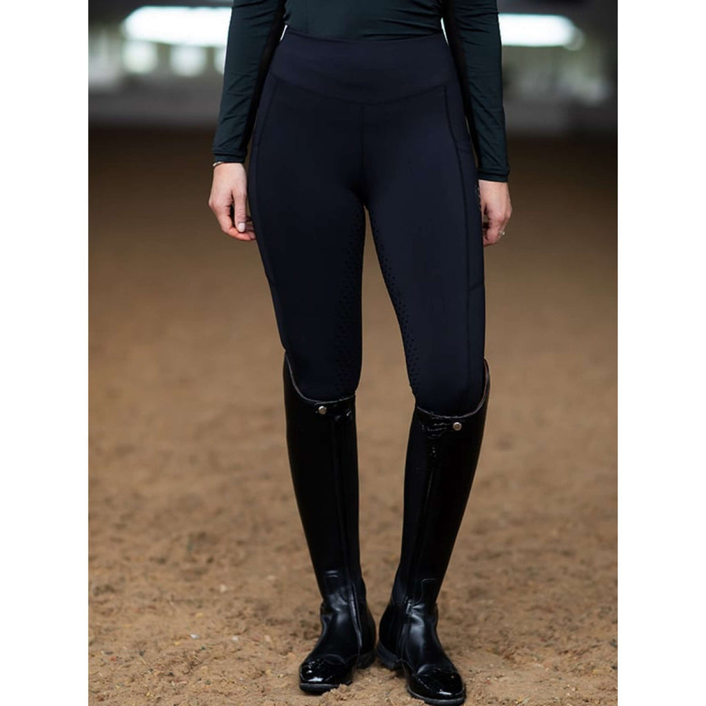 Equestrian Stockholm Legging de Equitación Movement Full Grip All Black