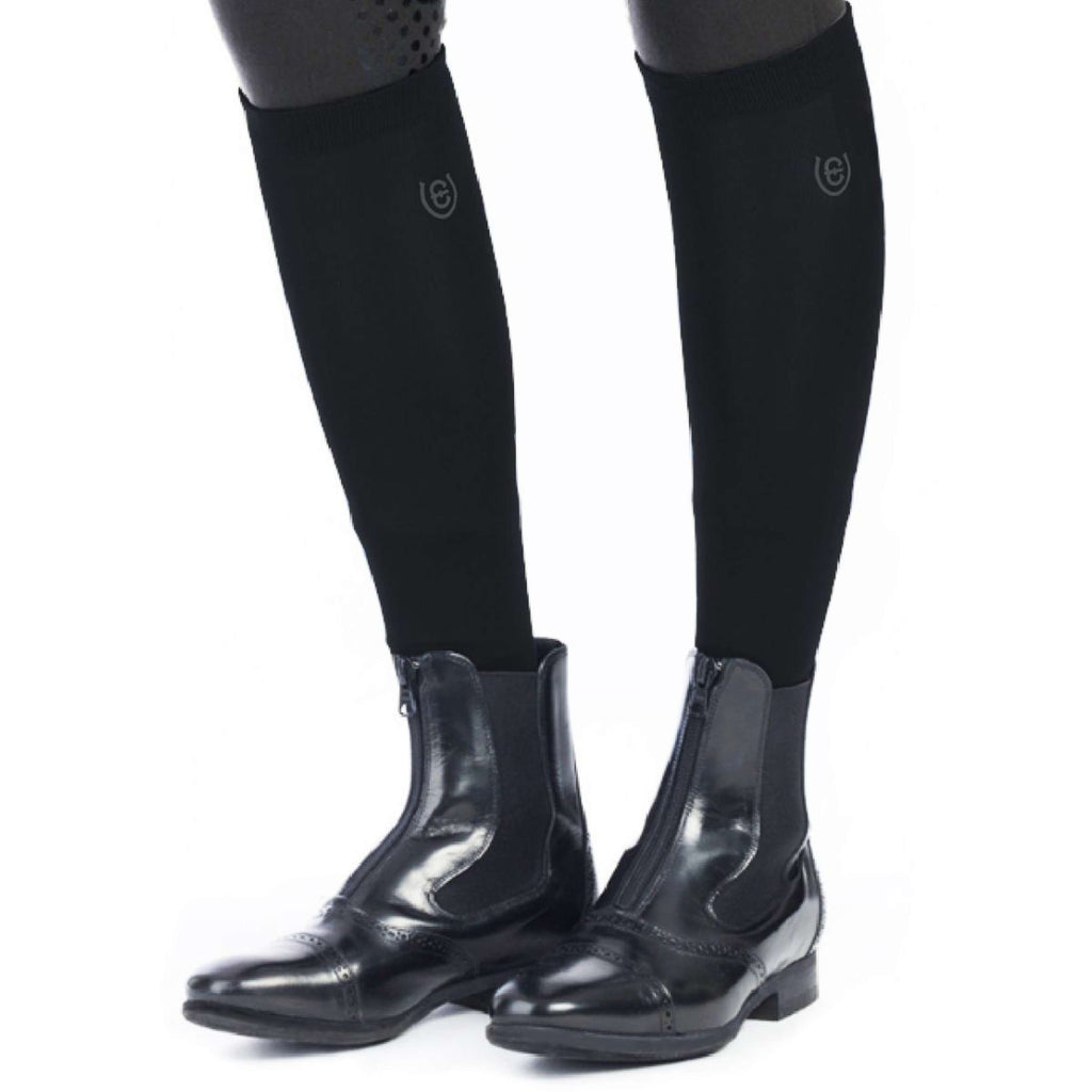 Equestrian Stockholm Calcetines de Equitación Bamboo Blend Negro