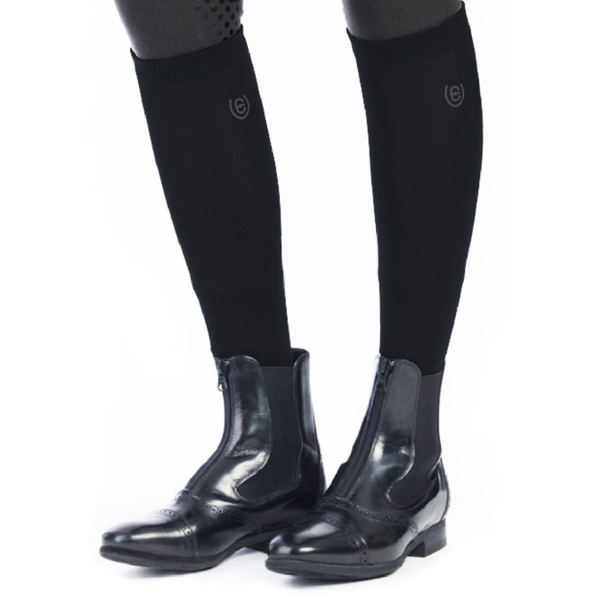 Equestrian Stockholm Calcetines de Equitación Bamboo Blend Negro