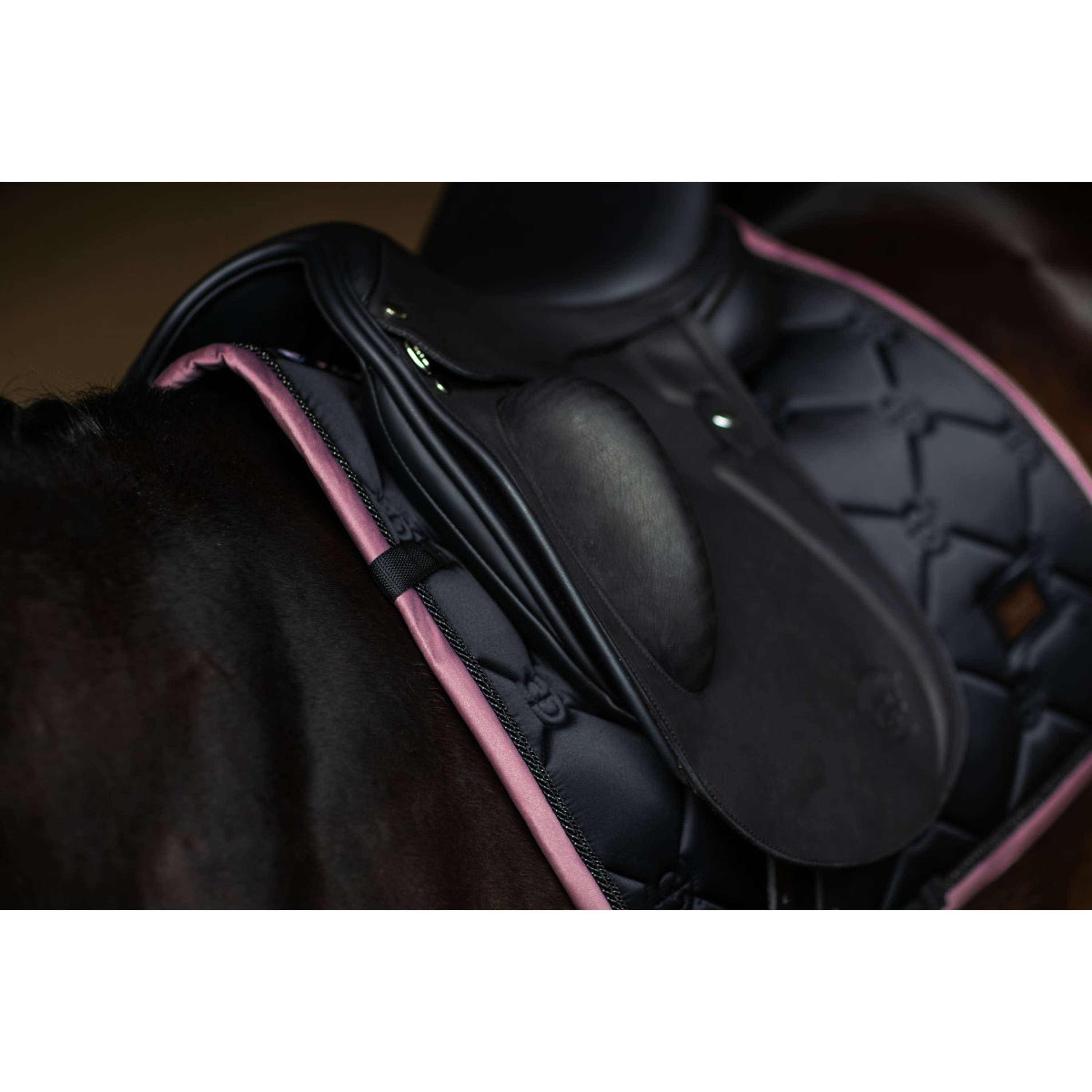 Equestrian Stockholm Mantilla Doma Clásica Negro/Blush