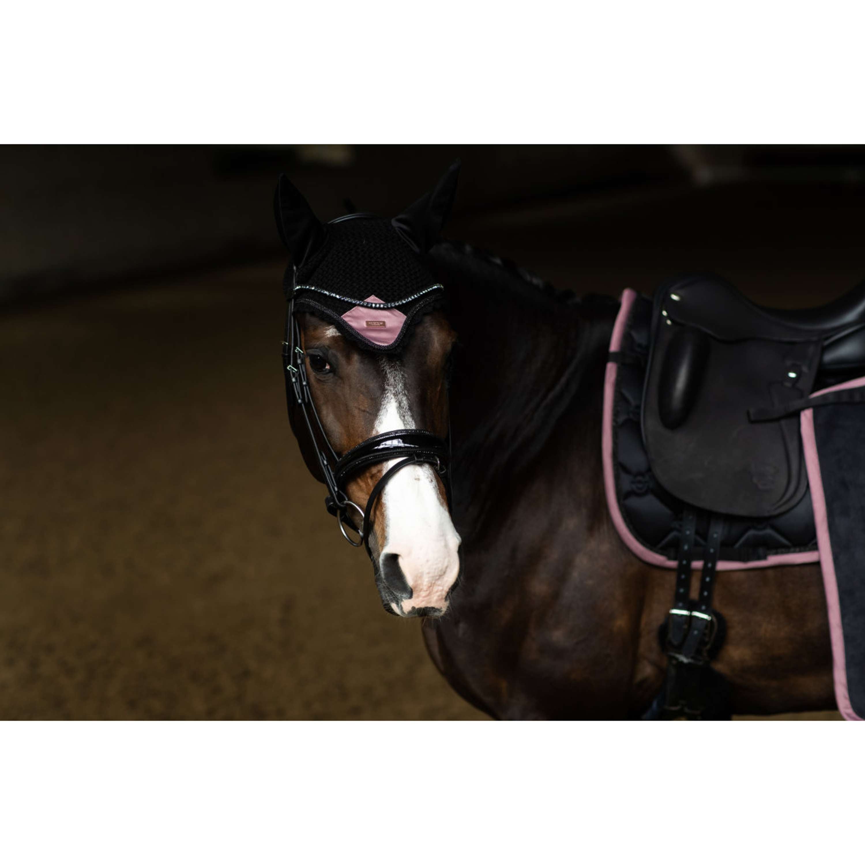 Equestrian Stockholm Mantilla Doma Clásica Negro/Blush