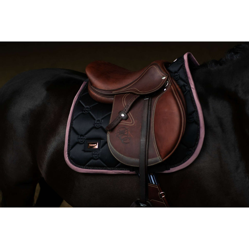 Equestrian Stockholm Mantilla Saltando Negro/Blush