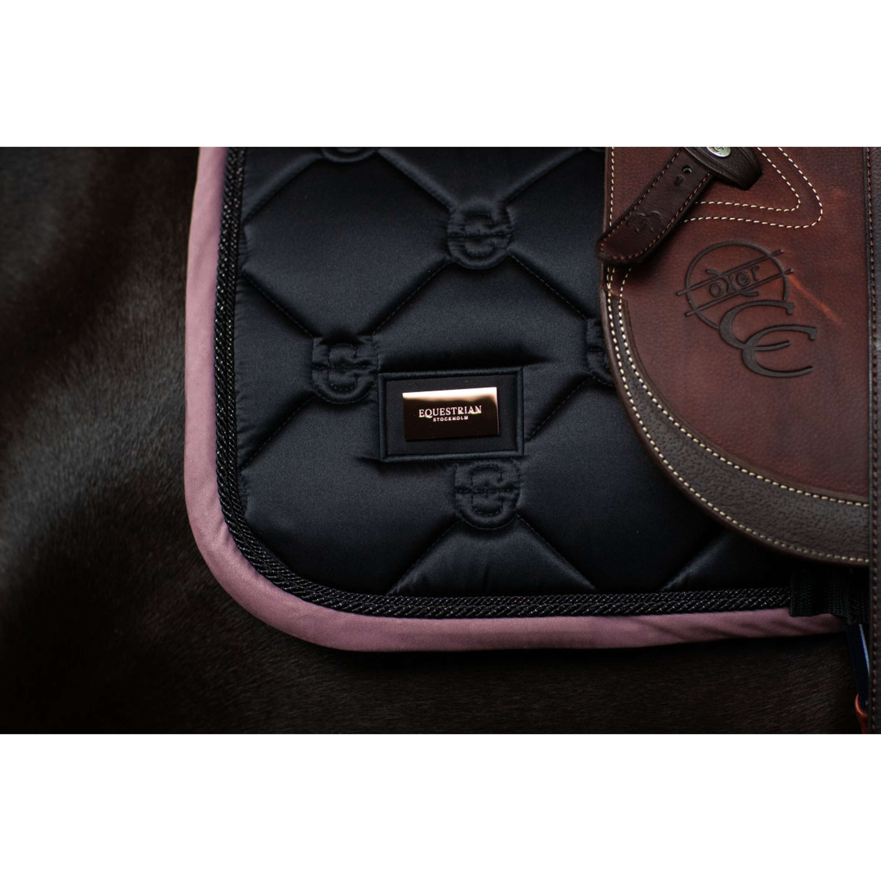 Equestrian Stockholm Mantilla Saltando Negro/Blush