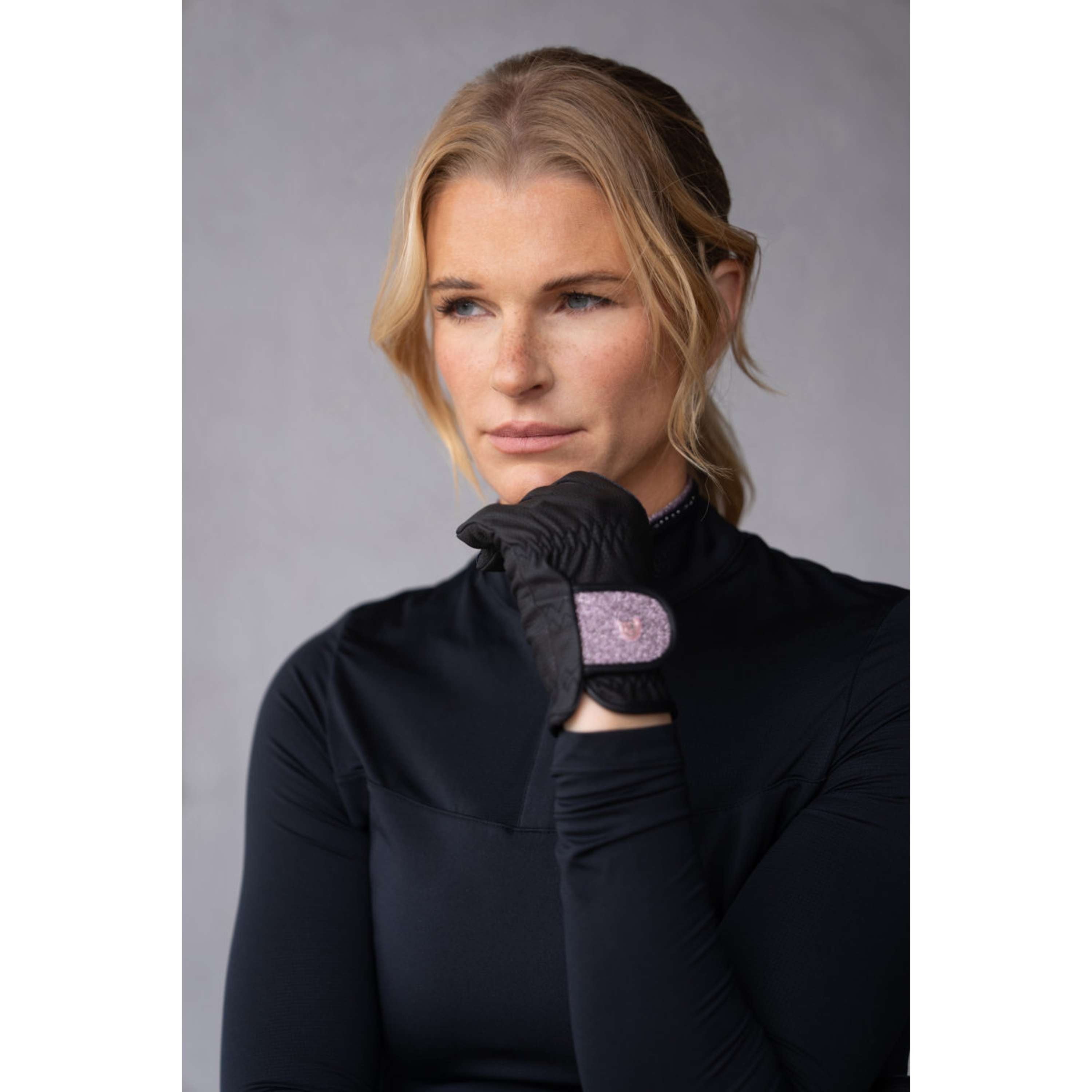 Equestrian Stockholm Guantes de Equitación Motion Pink Glimmer