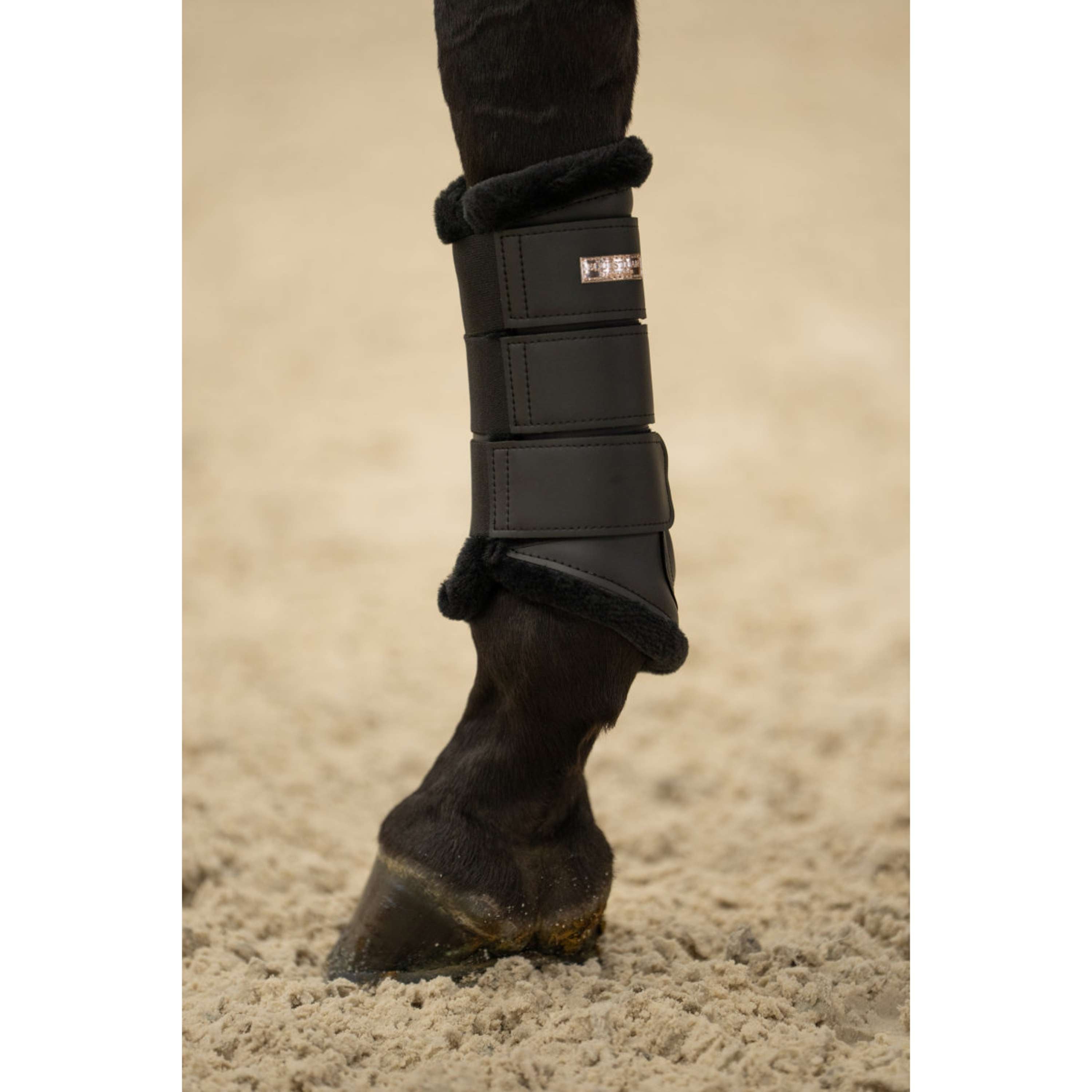 Equestrian Stockholm Protectores de piernas Negro/Blush