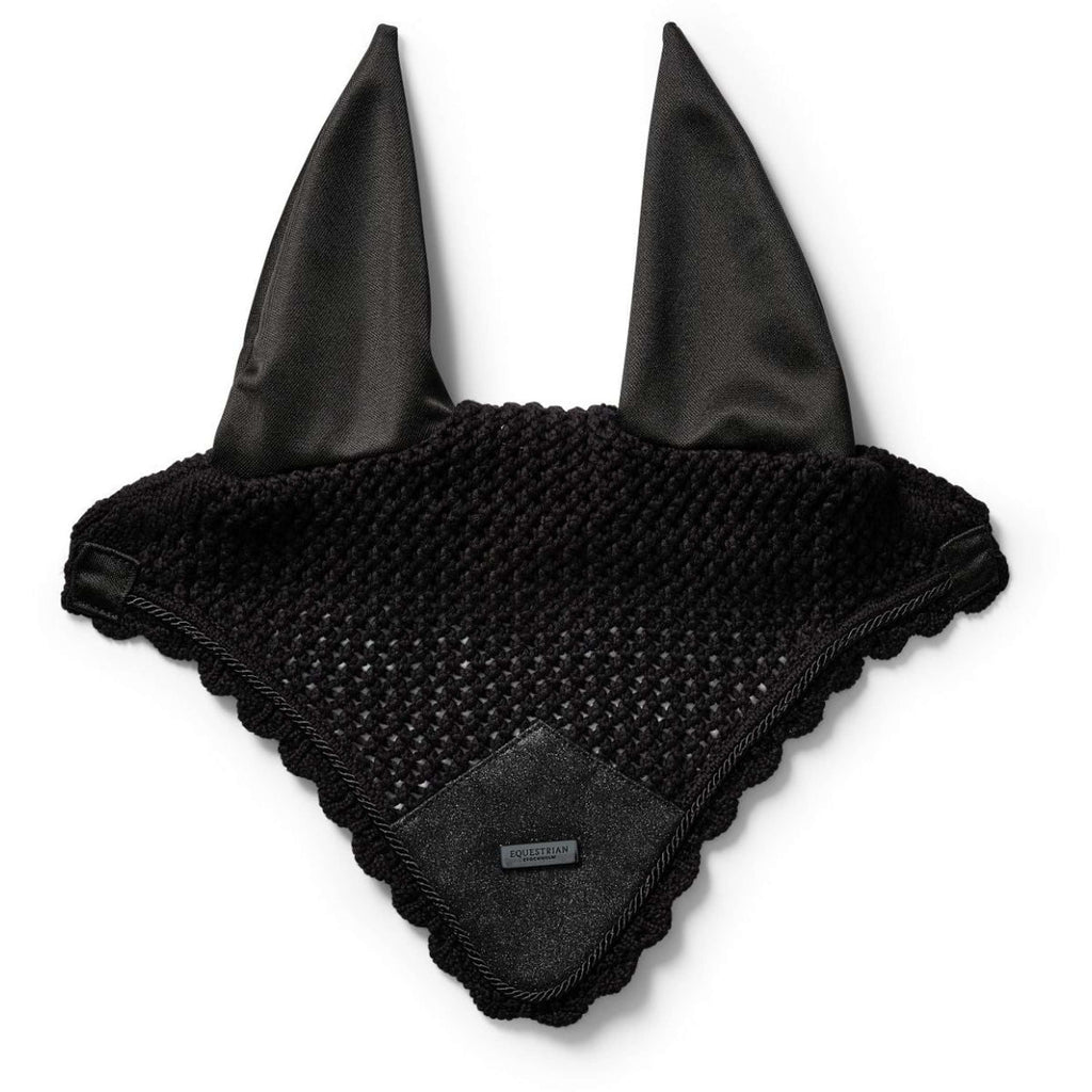 Equestrian Stockholm Bonete para Orejas All Black Glimmer