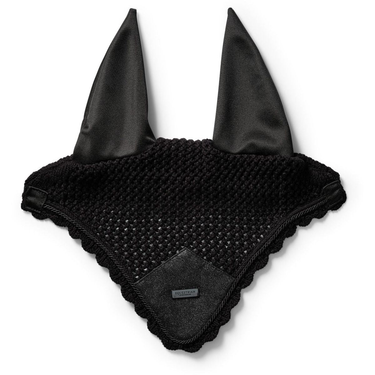 Equestrian Stockholm Bonete para Orejas All Black Glimmer
