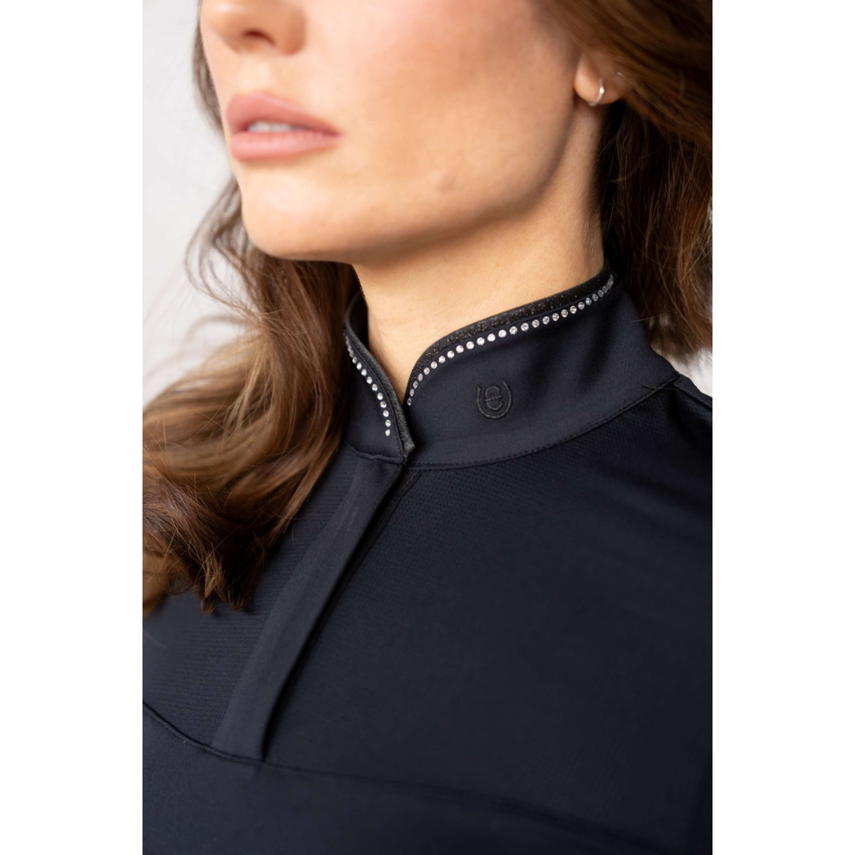 Equestrian Stockholm Camiseta Revenew Black Glimmer