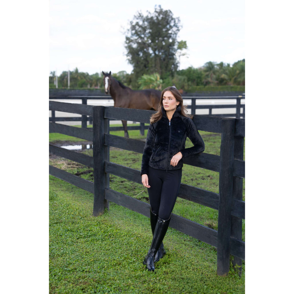 Equestrian Stockholm Chaqueta Polar Velvet Negro