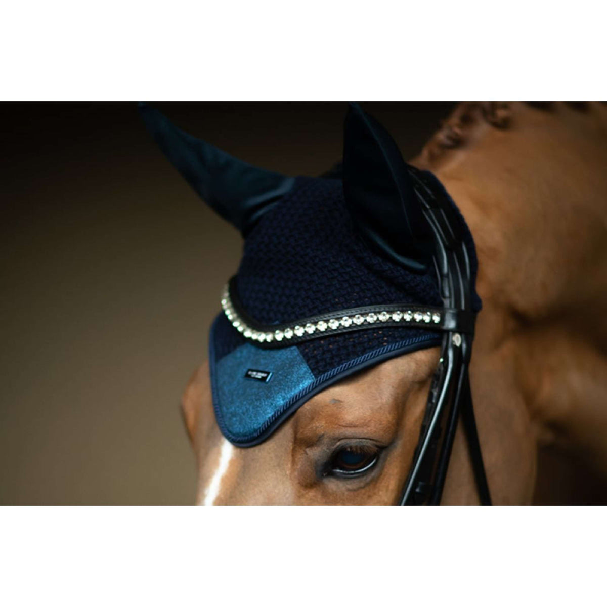 Equestrian Stockholm Bonete para Orejas Blue Meadow Glimmer