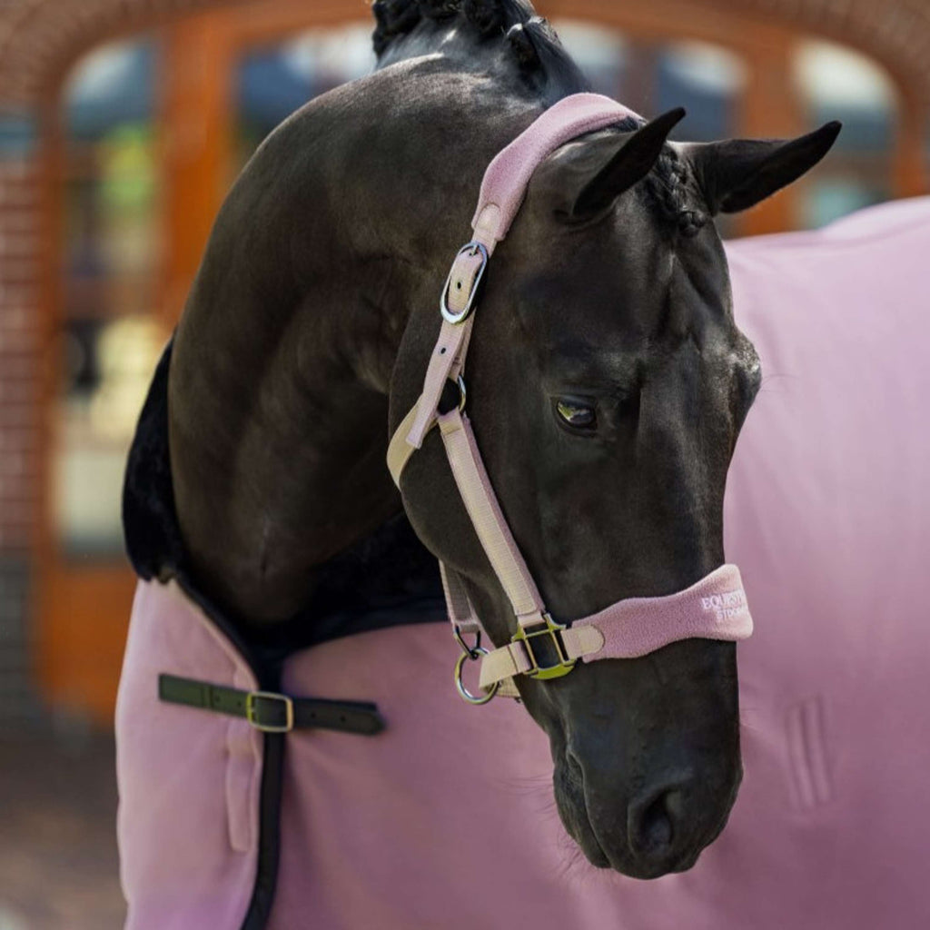 Equestrian Stockholm Cabestro Anatomic Fleece Blush
