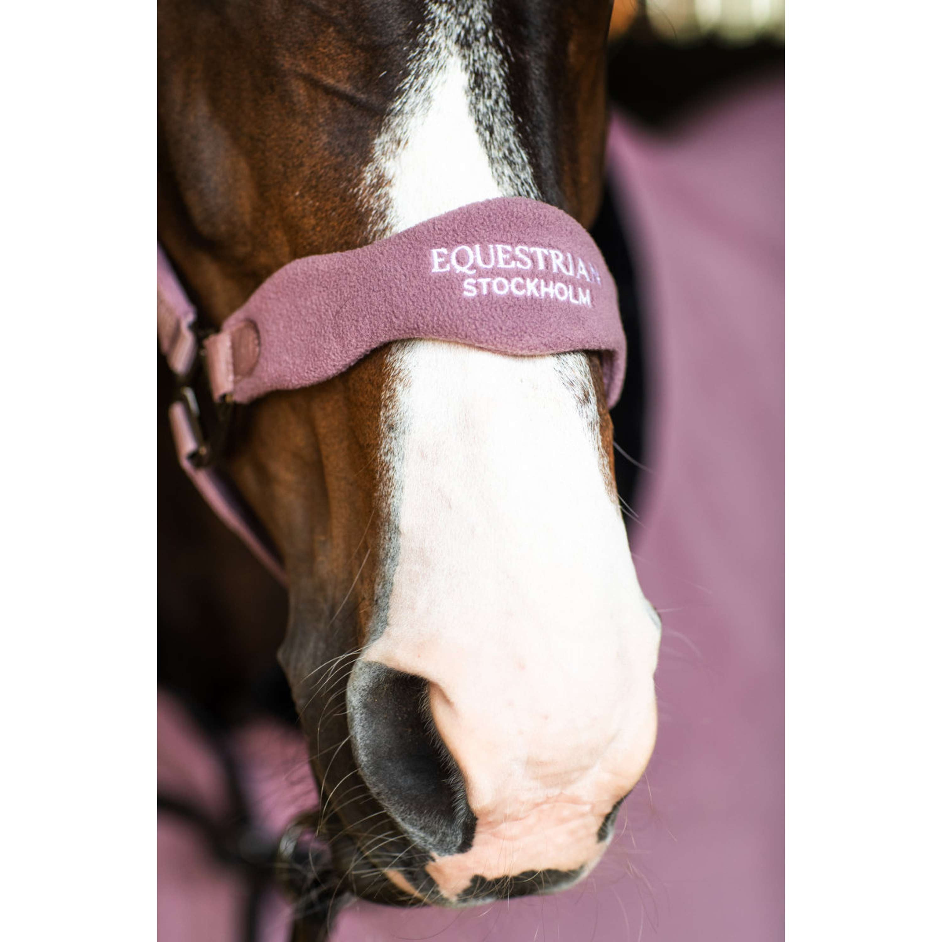 Equestrian Stockholm Cabestro Anatomic Fleece Blush