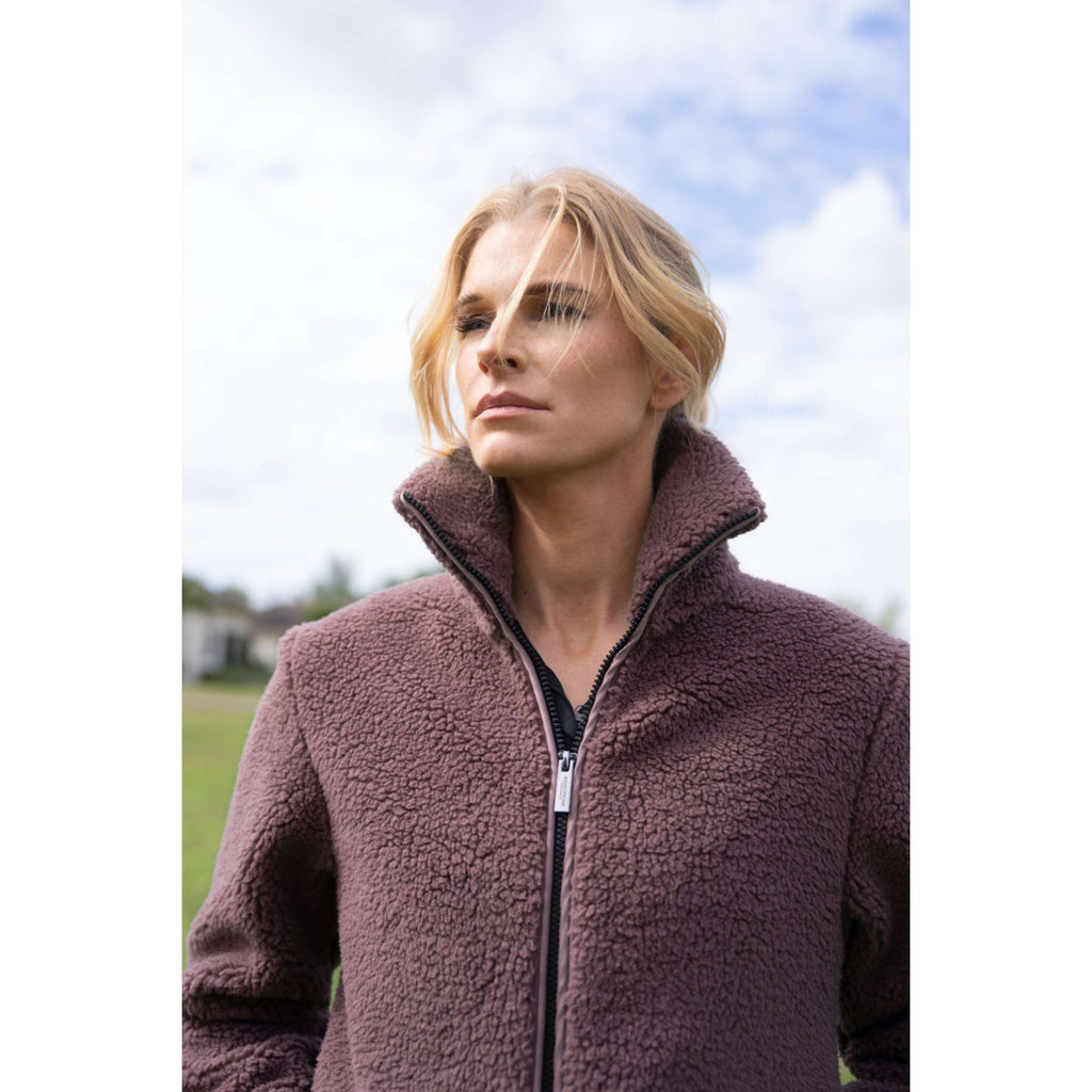 Equestrian Stockholm Chaqueta Polar Teddy Blush