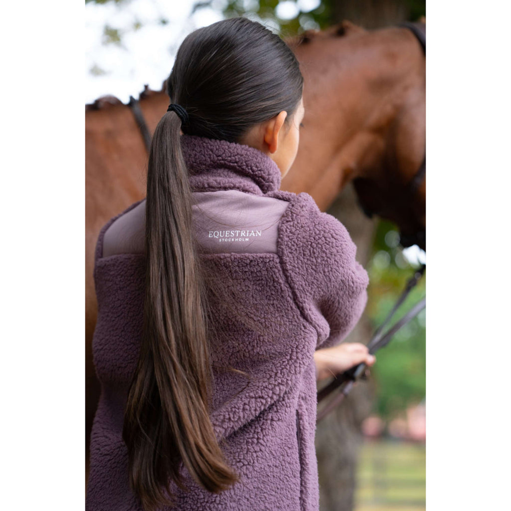 Equestrian Stockholm Chaqueta Polar Teddy Young Rider Blush