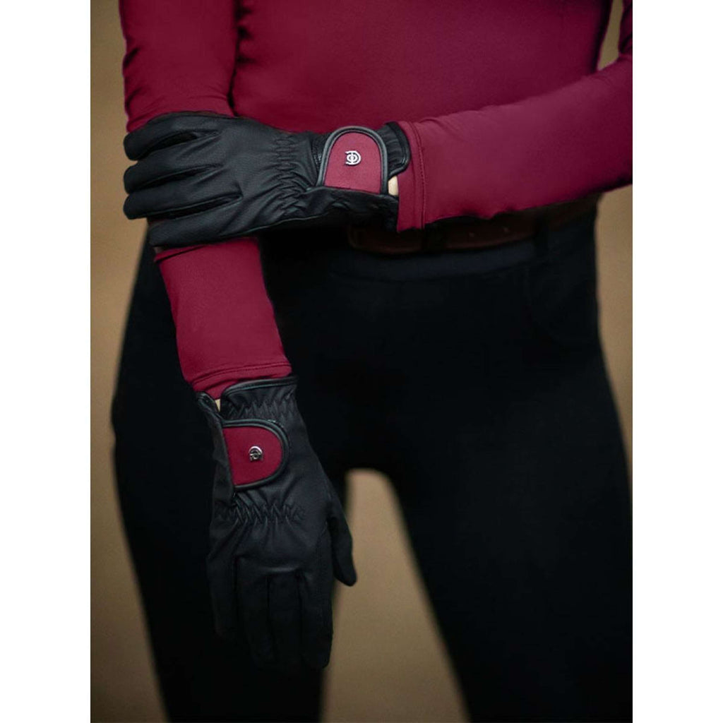 Equestrian Stockholm Guantes de Equitación Motion Bordeaux