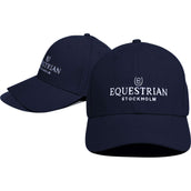 Equestrian Stockholm Gorra Logo Marino/Blanco