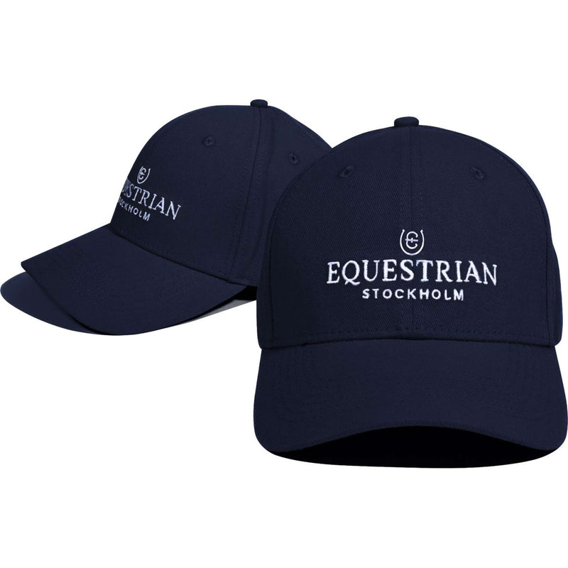 Equestrian Stockholm Gorra Logo Marino/Blanco