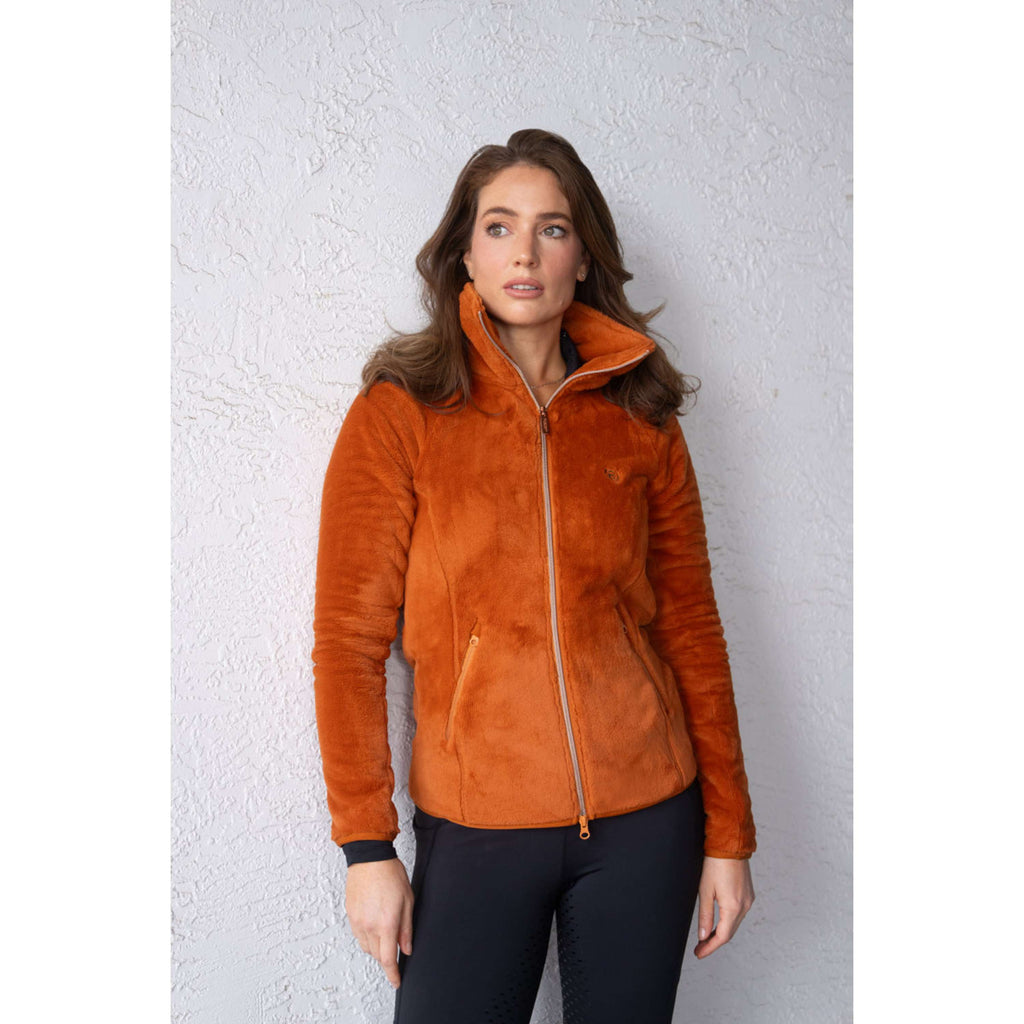 Equestrian Stockholm Chaqueta Polar Velvet Chestnut