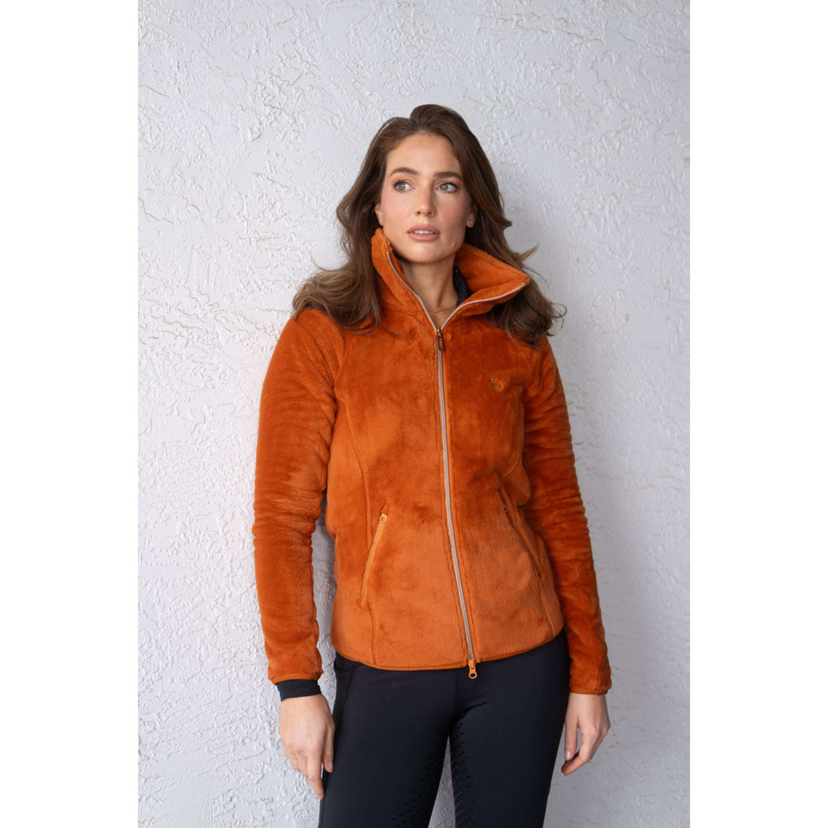 Equestrian Stockholm Chaqueta Polar Velvet Chestnut