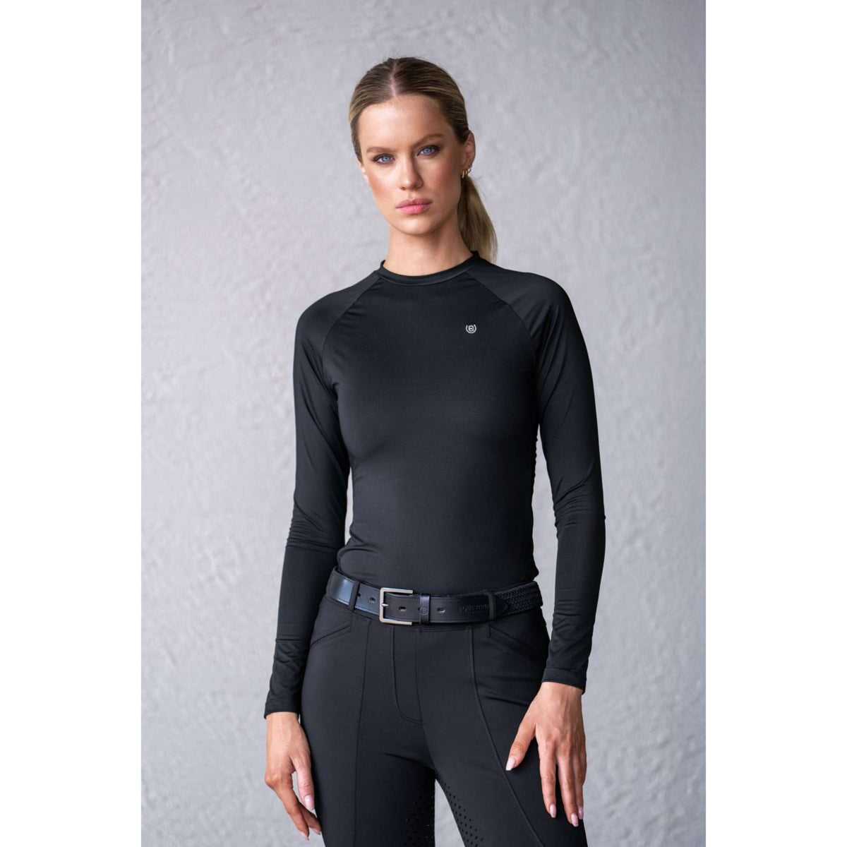 Equestrian Stockholm Shirt Dynamic Negro