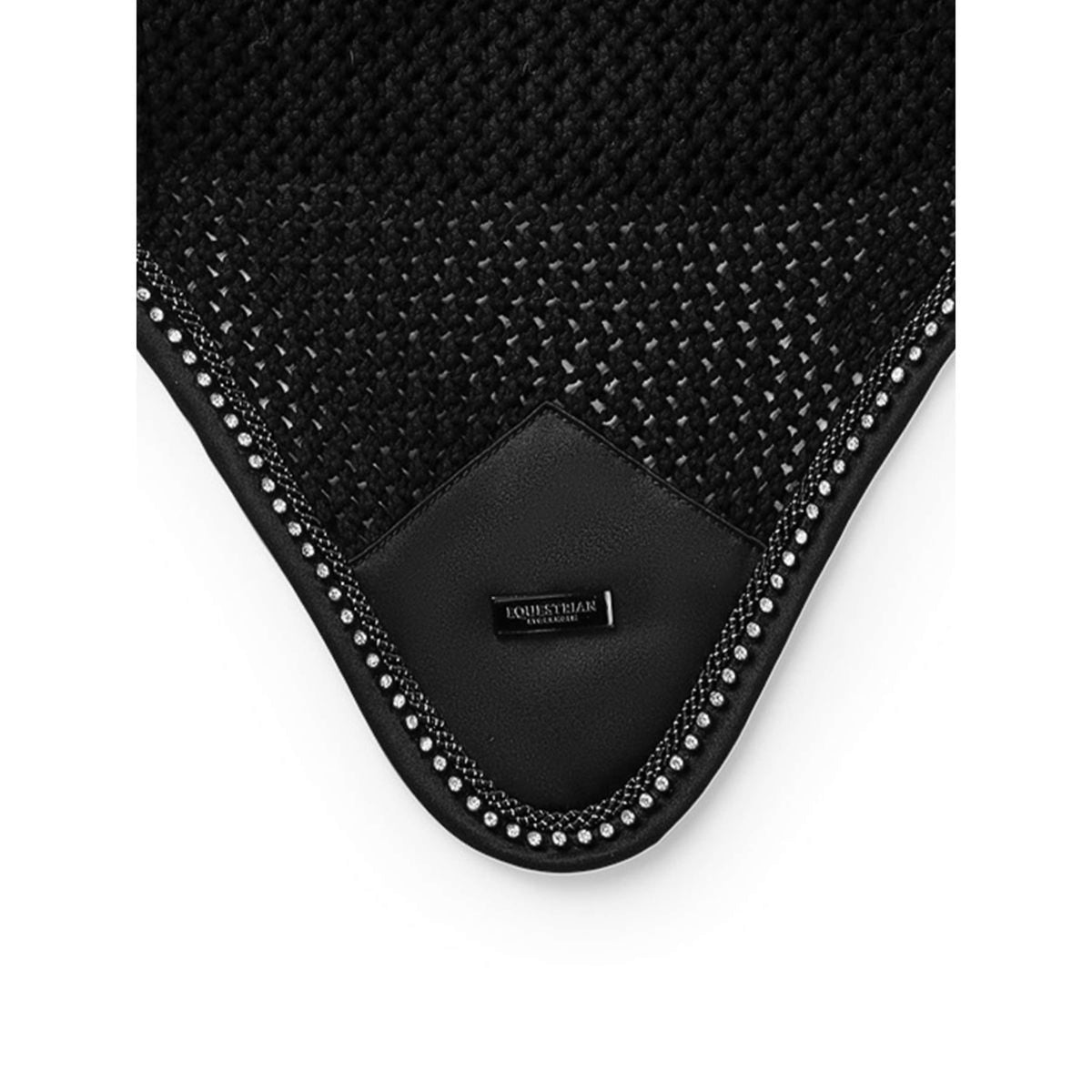 Equestrian Stockholm Bonete para Orejas Modern Crystal Black