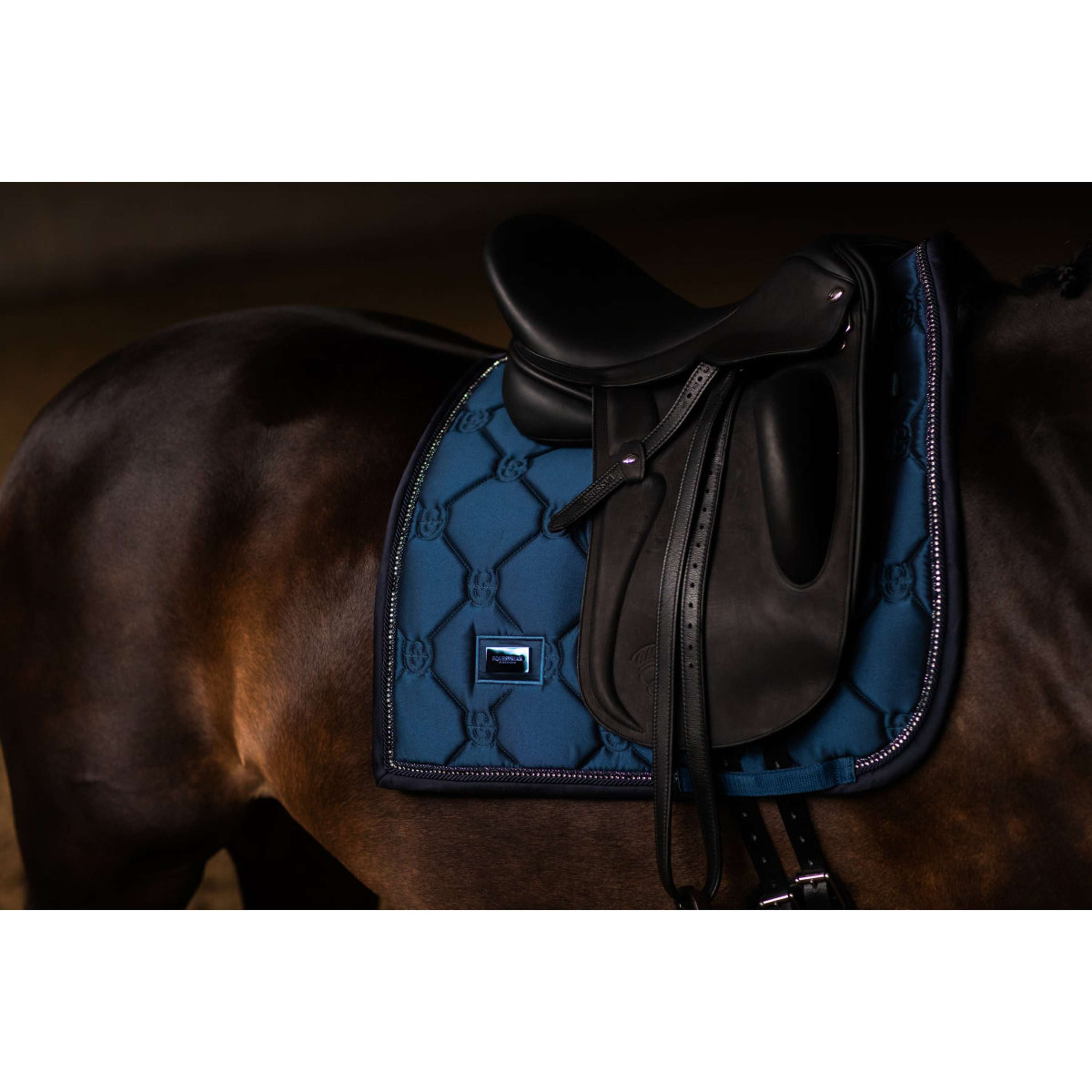 Equestrian Stockholm Mantilla Crystal Shine Doma Clásica Blue Meadow