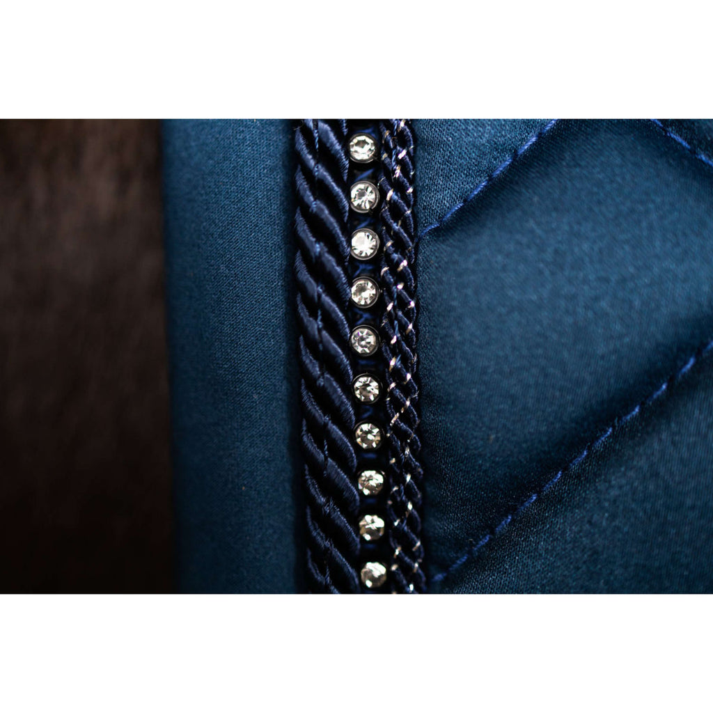 Equestrian Stockholm Mantilla Crystal Shine Doma Clásica Blue Meadow
