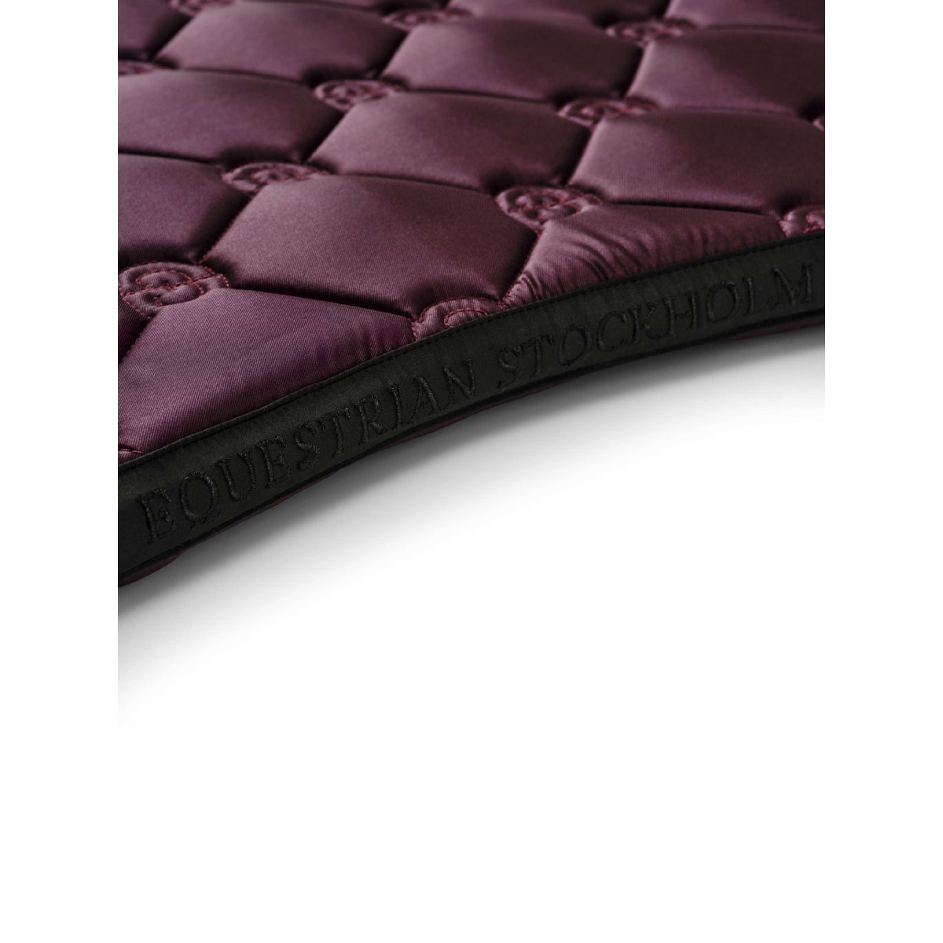 Equestrian Stockholm Mantilla Crystal Shine Doma Clásica Mauve Wine