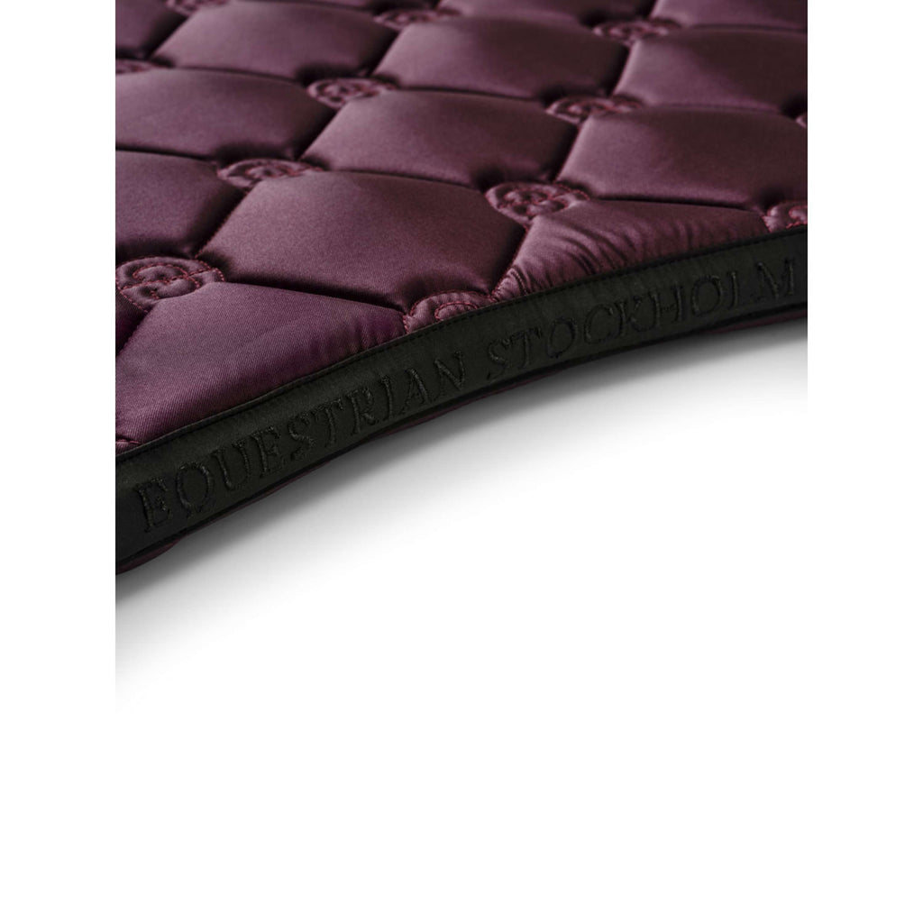 Equestrian Stockholm Mantilla Crystal Shine Doma Clásica Mauve Wine