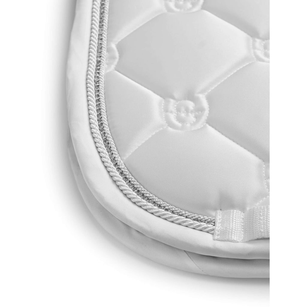 Equestrian Stockholm Mantilla Crystal Shine Doma Clásica Blanco