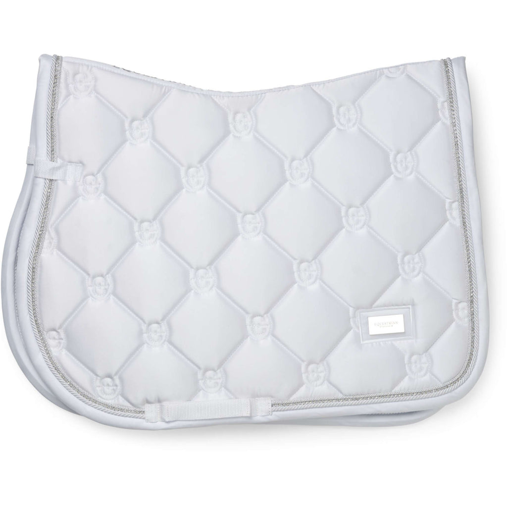 Equestrian Stockholm Mantilla Crystal Shine Saltando Blanco