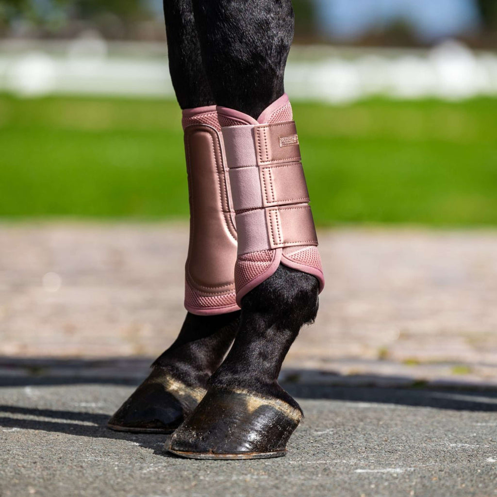Equestrian Stockholm Protectores de piernas Classic Mesh Midsummer Blush