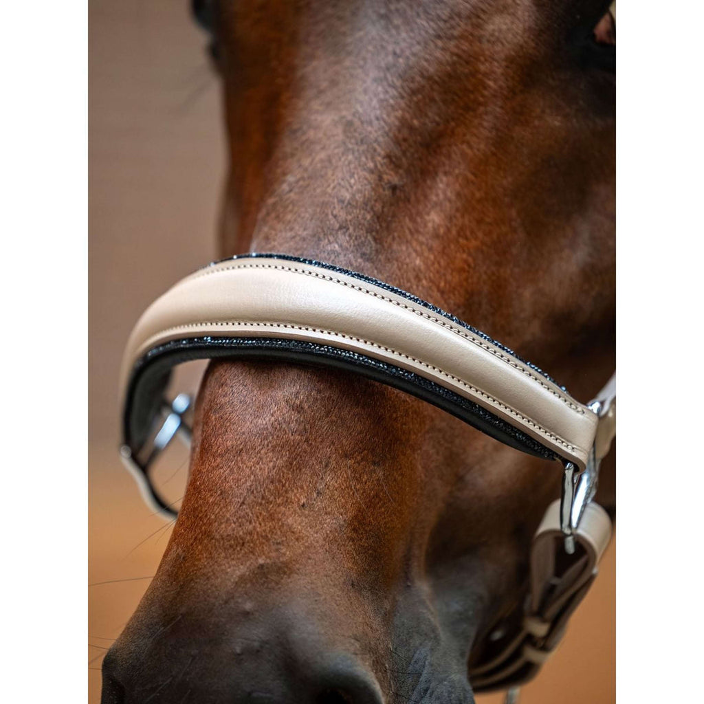 Equestrian Stockholm Cabestro Glimmer Leather Anatomic Sand