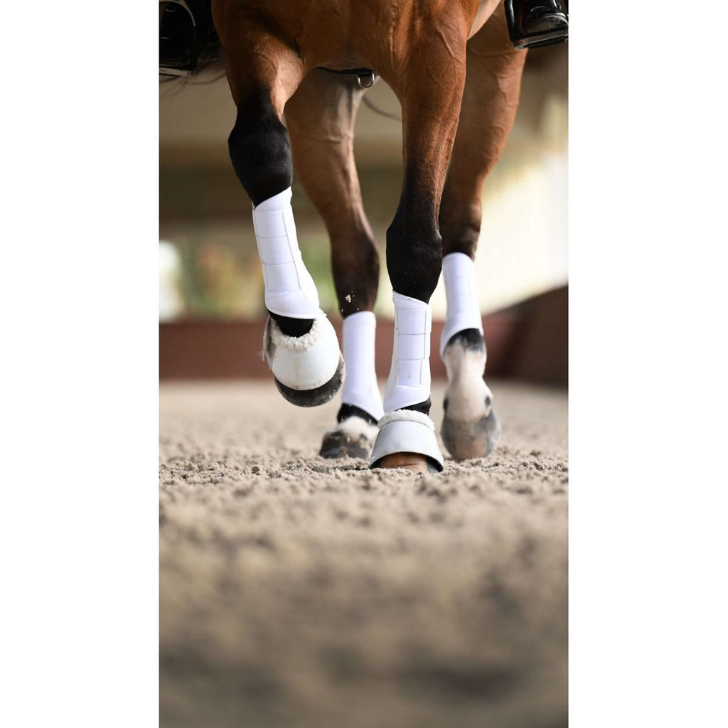 Equestrian Stockholm Botas de Campana White Silver