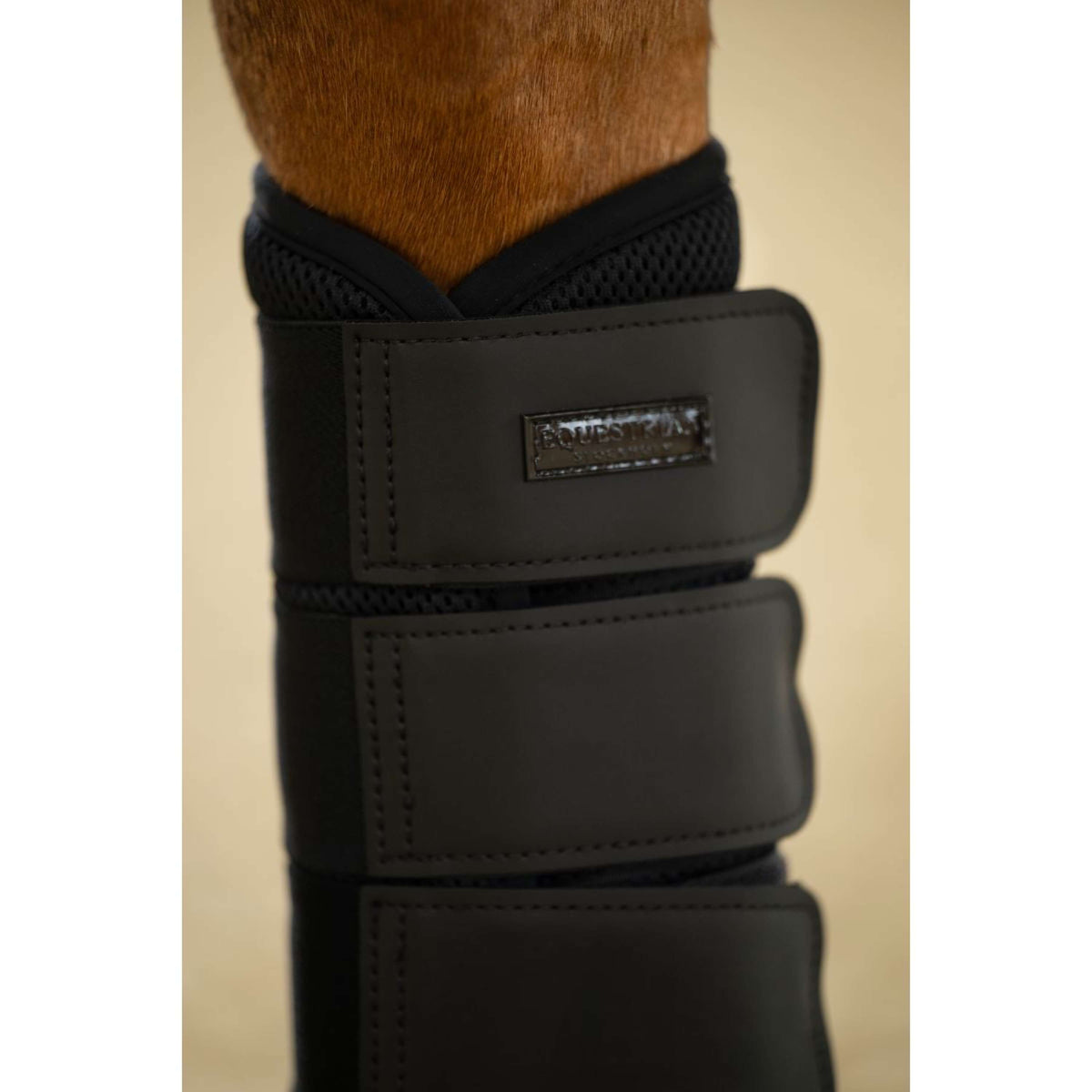 Equestrian Stockholm Protectores de piernas Classic Mesh All Black