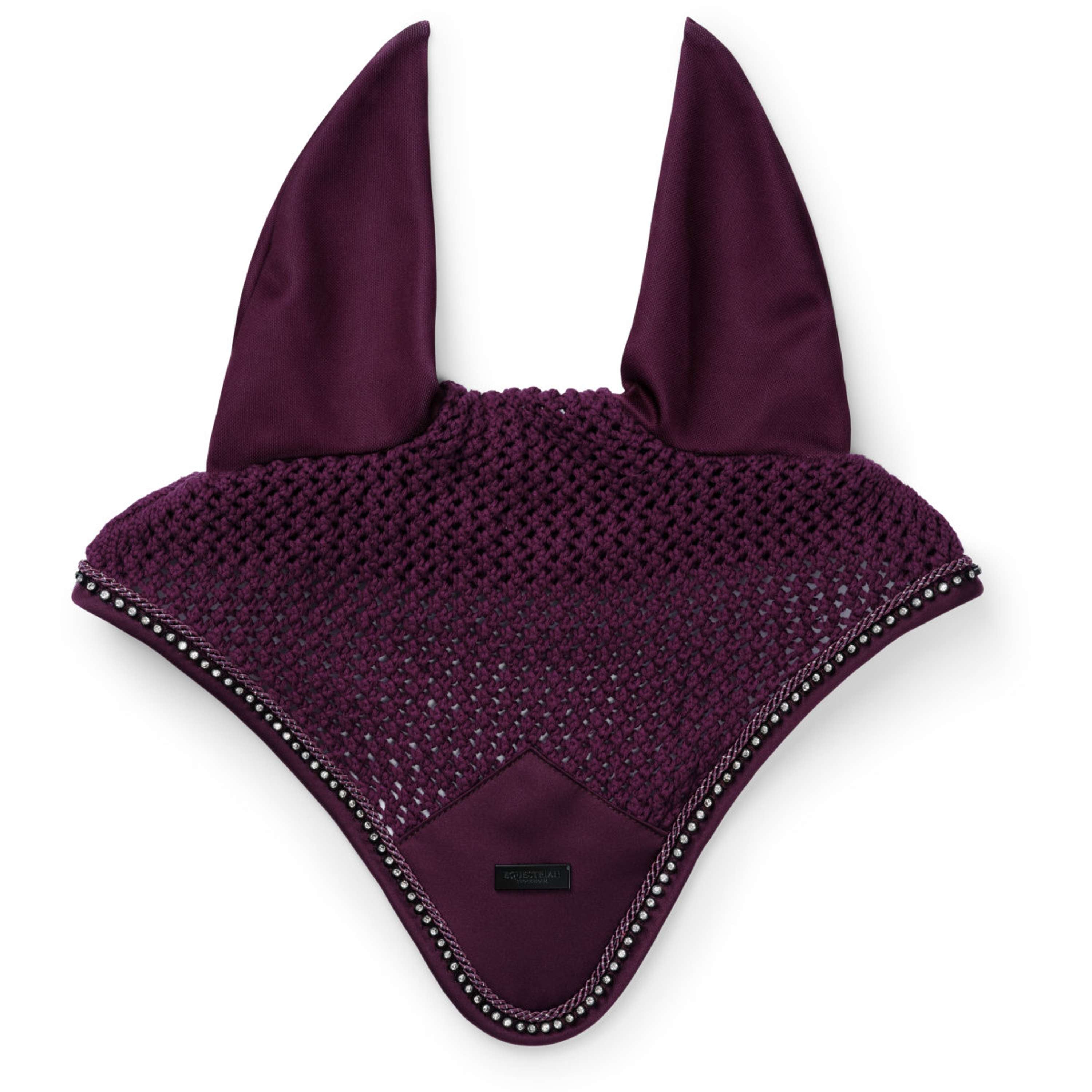 Equestrian Stockholm Bonete para Orejas Modern Mauve Wine
