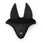 Equestrian Stockholm Bonete para Orejas Padded Negro/Plata