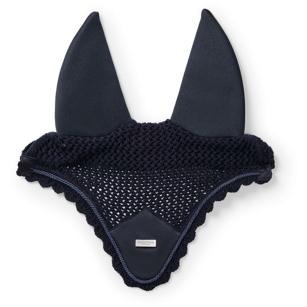 Equestrian Stockholm Bonete para Orejas Soundless Marino/Plata