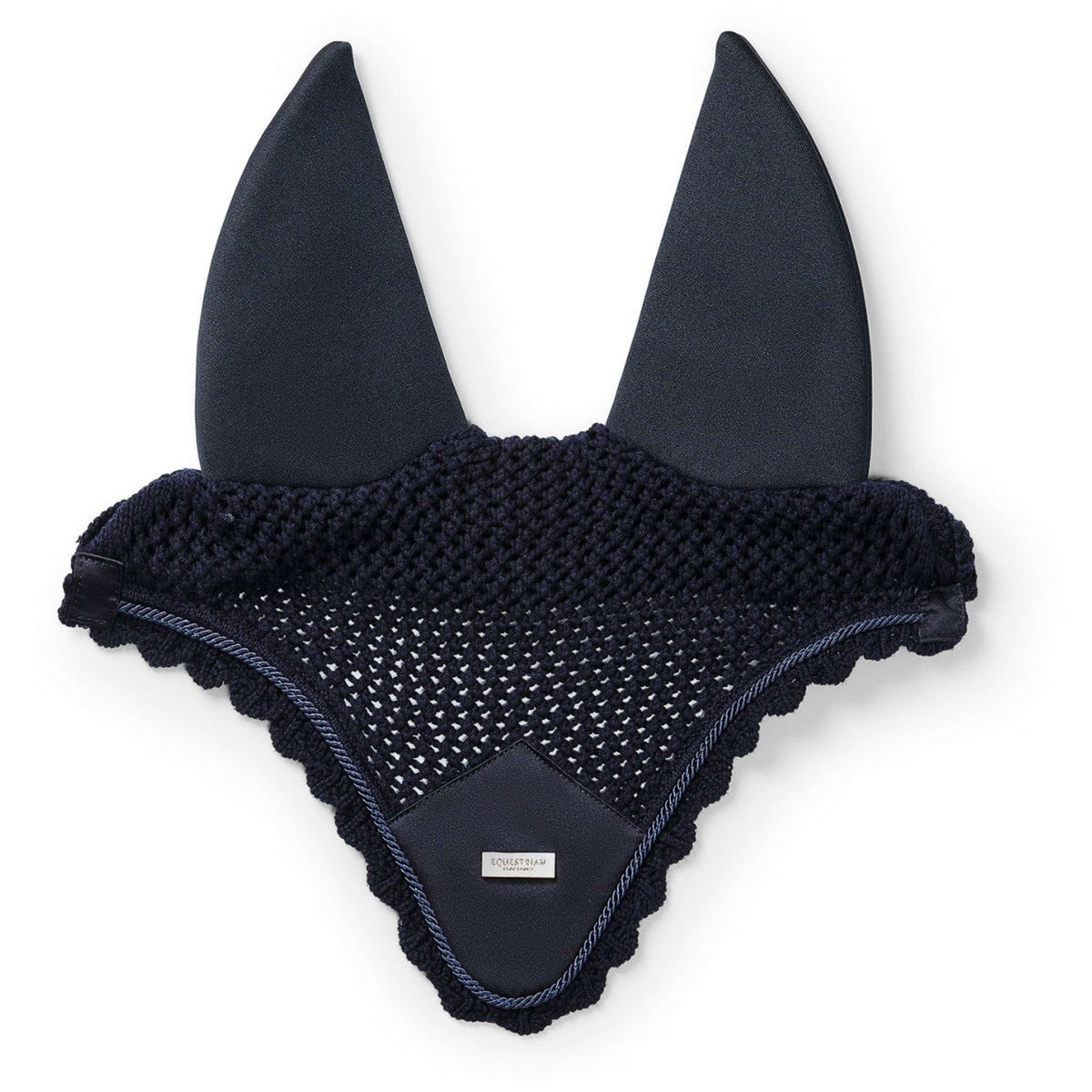 Equestrian Stockholm Bonete para Orejas Soundless Marino/Plata