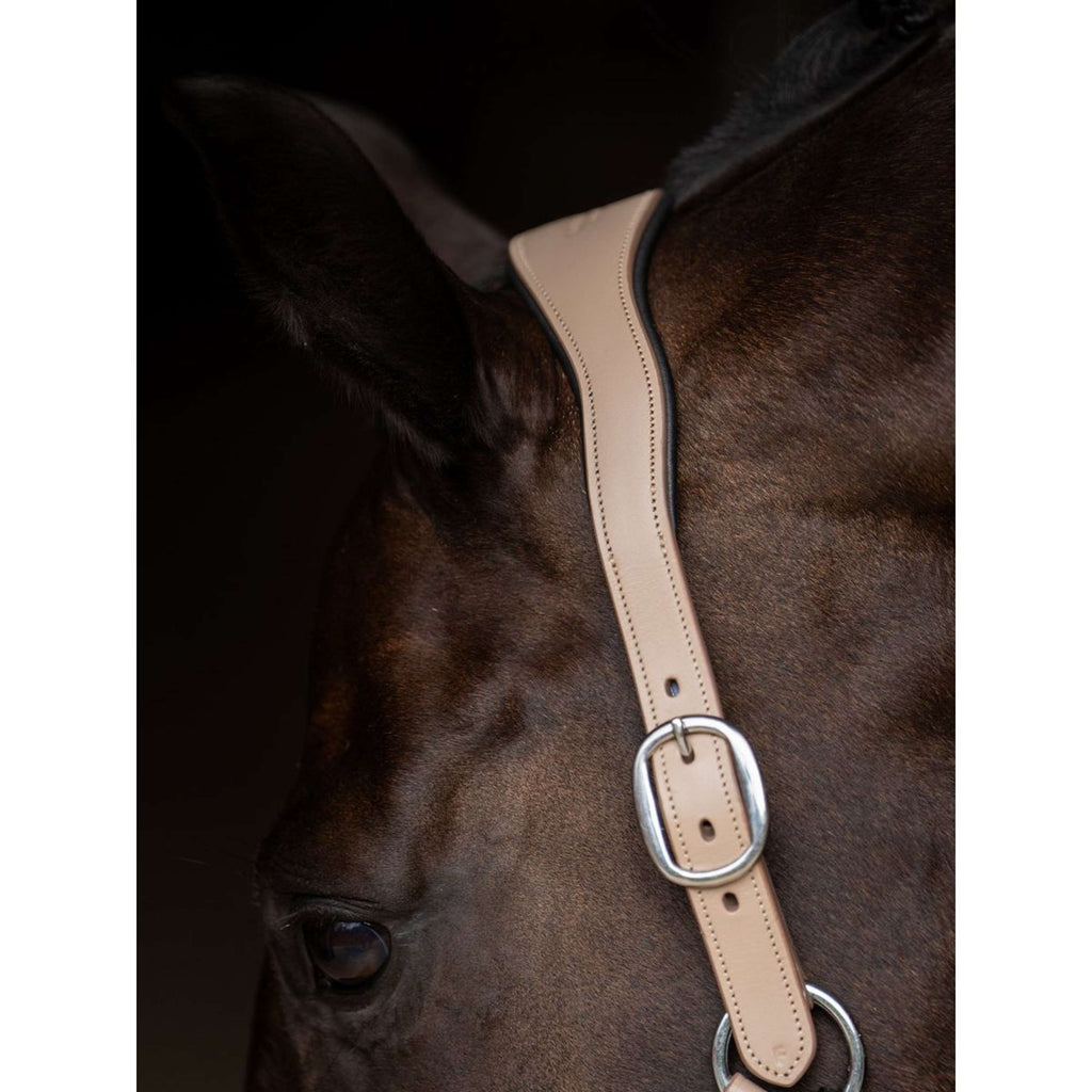 Equestrian Stockholm Cabestro Glimmer Leather Anatomic Sand